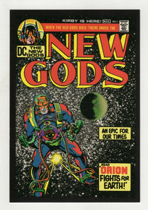 New Gods #1 4x5" Cover Postcard 2010 DC Comics Jack Kirby