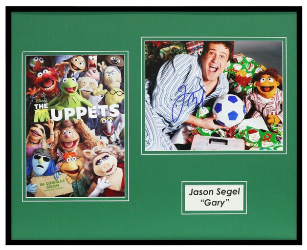 Jason Segel Signed Framed 16x20 Photo Display AW The Muppets