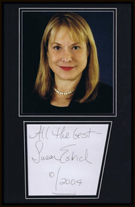 Susan Estrich Signed Framed 11x17 Photo Display JSA Fox News