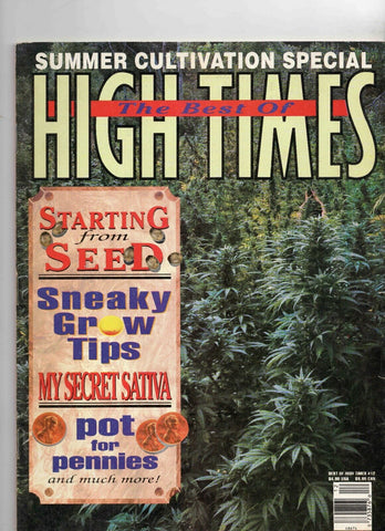 VINTAGE 1993 Best of High Times Magazine #12