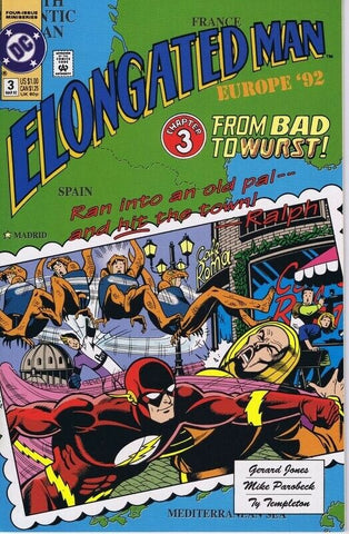 Elongated Man #3 ORIGINAL Vintage 1992 DC Comics