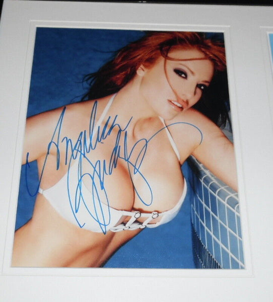 Angelica Bridges Signed Framed 16x20 Stockings Photo Set AW 