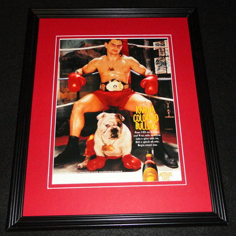 1999 Kahlua Colorado Bulldog 11x14 Framed ORIGINAL Vintage Advertisement 