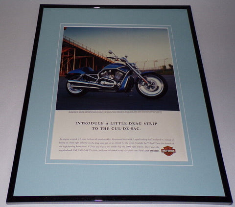 2005 Harley Davidson Revolution Framed 11x14 ORIGINAL Advertisement 