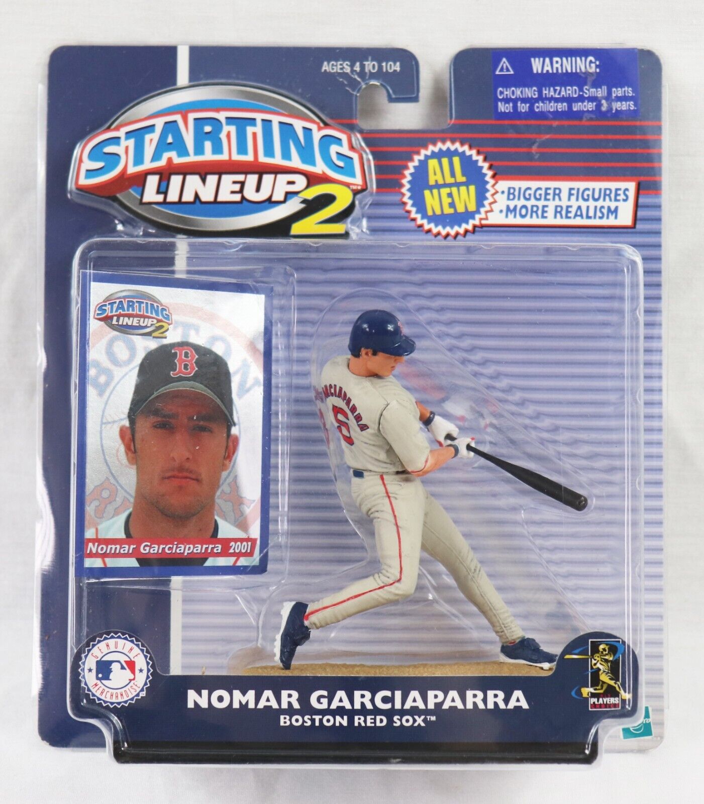 2001 Starting Lineup 2 SLU Action Figure Nomar Garciaparra Red Sox