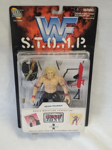 VINTAGE SEALED 1997 WWF STOMP Brian Pillman Action Figure