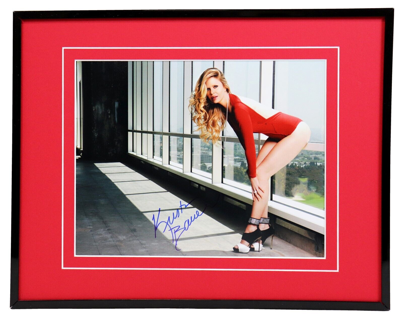 Kristin Bauer Signed Framed 11x14 Photo Display AW True Blood Seinfeld