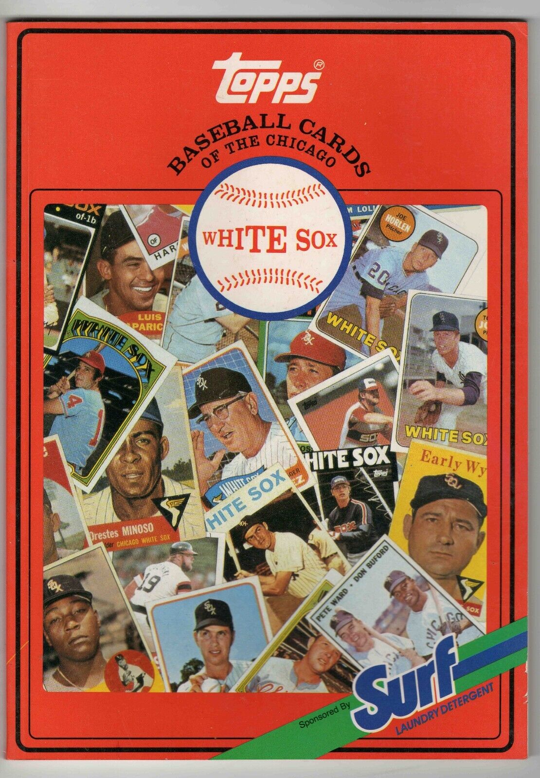 VINTAGE 1987 Surf Laundry Topps Baseball Card Chicago White Sox Book