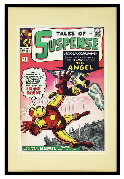 Tales of Suspense #49 Angel Iron Man Framed 12x18 Official Repro Cover Display