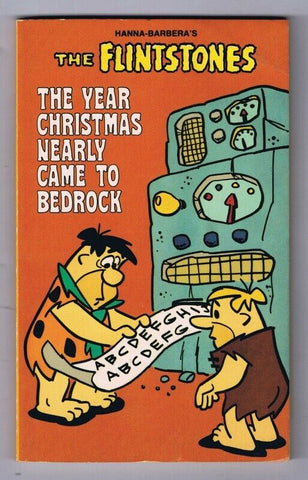 ORIGINAL Vintage 1979 Flintstones Year Christmas Nearly Came to Bedrock Book  