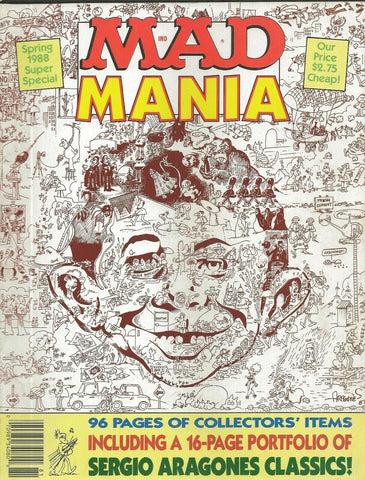 ORIGINAL Vintage Sep 1988 Mad Magazine Mania