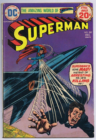 Superman #282 ORIGINAL Vintage 1974 DC Comics 