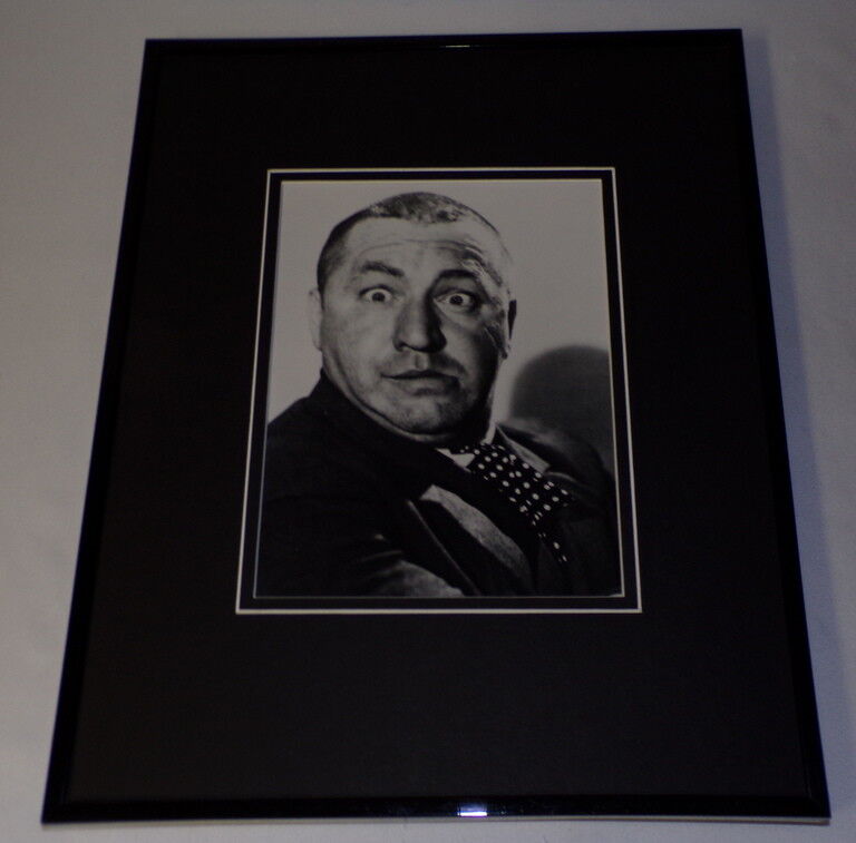 Curly Howard Three Stooges Framed 11x14 Photo Display