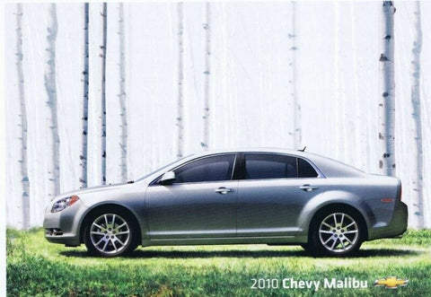 ORIGINAL Vintage 2010 Chevrolet Malibu Sales Brochure Book