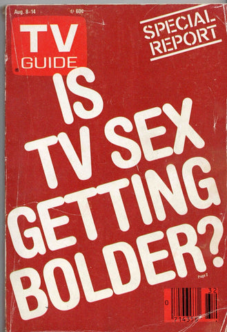 Aug 8 1987 TV Guide Magazine