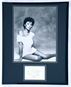 Diahann Carroll Signed Framed 16x20 Photo Display JSA