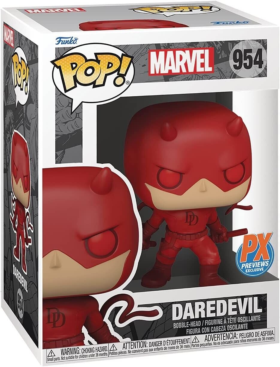 NEW SEALED 2022 Funko Pop Figure Marvel Daredevil Action Pose PX Exclusive