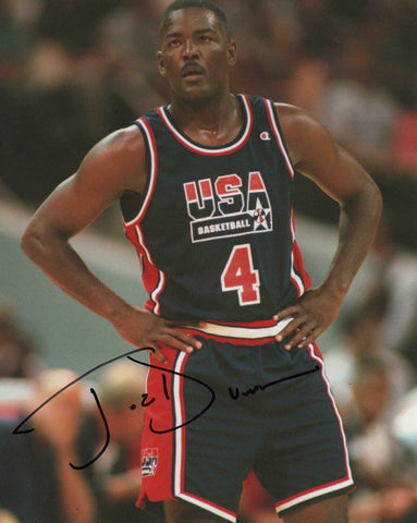 Joe Dumars Signed 8x10 Photo Pistons Team USA