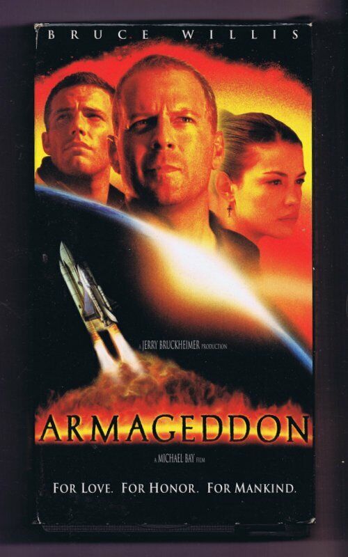 Armageddon (1998) VINTAGE VHS Cassette 