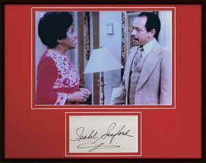 Isabel Sanford Signed Framed 11x14 Photo Display The Jeffersons Weezy