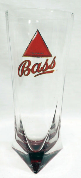 VINTAGE Bass Ale Thick Triangle Pint Beer / Drinking Glass