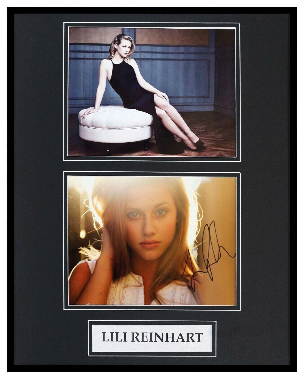 Lili Reinhart Signed Framed 16x20 Photo Set AW Riverdale