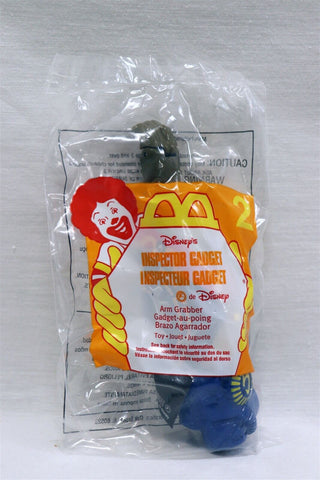 VINTAGE SEALED 1999 McDonald's Inspector Gadget Arm Grabber