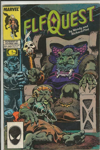 Elfquest #27 ORIGINAL Vintage 1987 Marvel Comics  