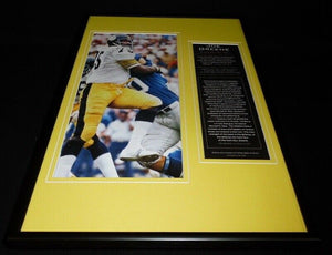 Mean Joe Greene Framed 12x18 Photo Display Pittsburgh Steelers