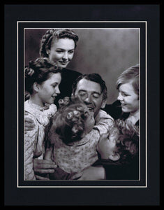 It's a Wonderful Life Cast Framed 11x14 Photo Display