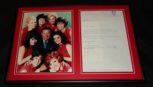 Lawrence Welk Signed Framed 1961 Typed Letter & Photo Display