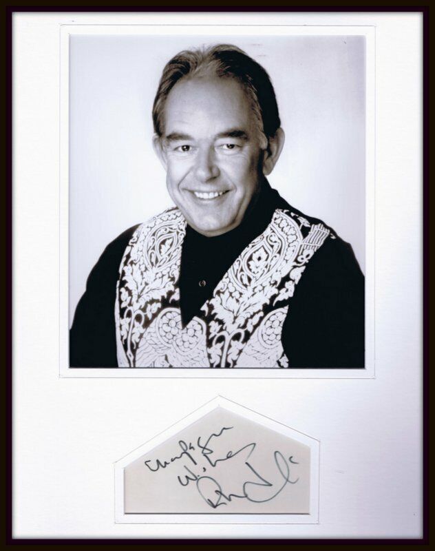 Robin Leach Signed Framed 11x14 Photo Display Lifestyles of the Rich & Famous 