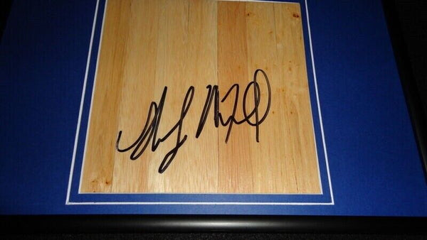 Shabazz Muhammad Signed Framed 12x18 Floorboard + Photo Display Timberwolves