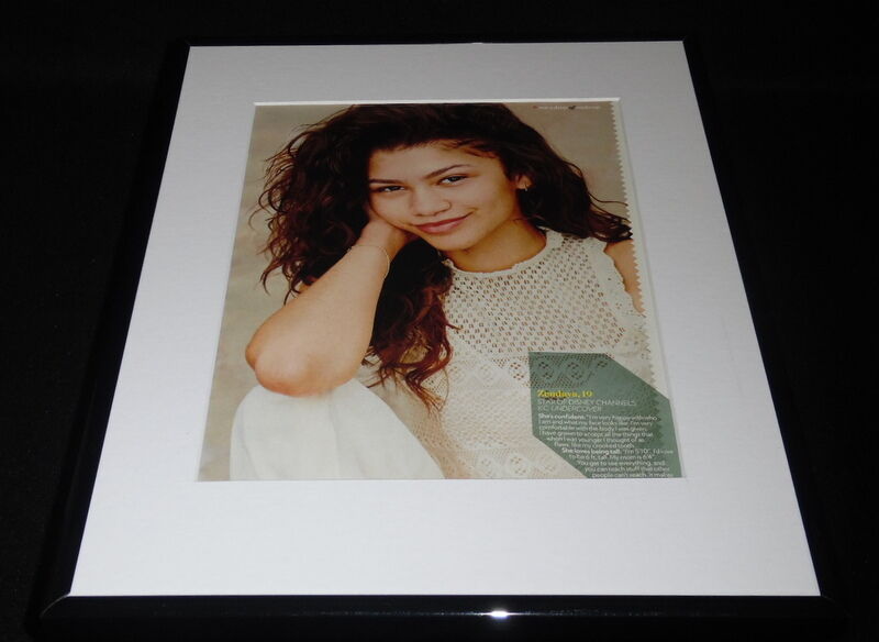 Zendaya 2016 KC Undercover Framed 11x14 ORIGINAL Advertisement