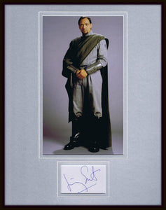 Jimmy Smits Signed Framed 11x14 Photo Display JSA Star Wars