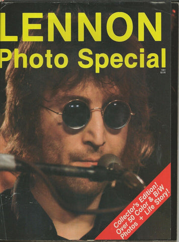 ORIGINAL Vintage 1980 John Lennon Photo Special Magazine