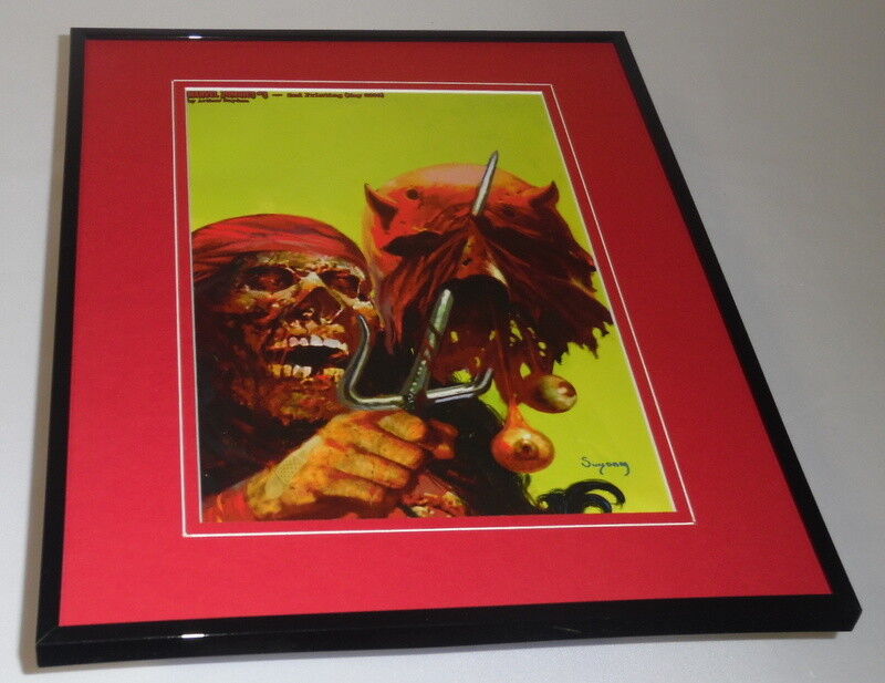 Elektra Marvel Zombies #3 Framed 11x14 Poster Display 