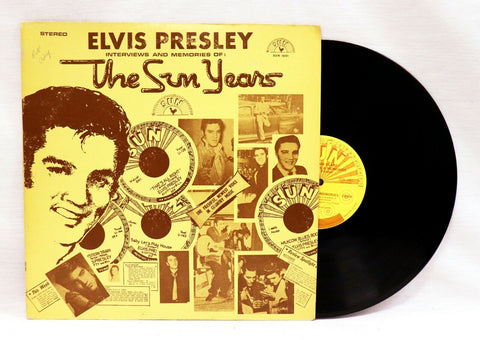 VINTAGE 1977 Elvis Presley The Sun Years LP Record Album SUN 1001