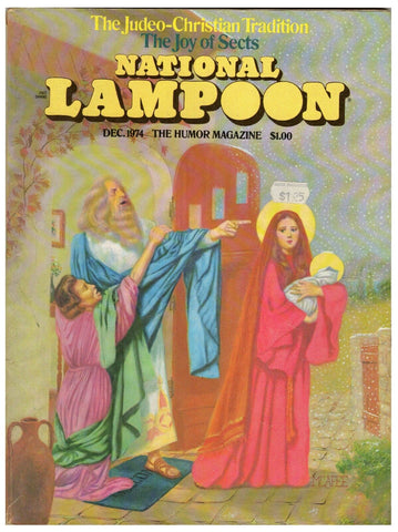 ORIGINAL Vintage Dec 1974 National Lampoon Magazine