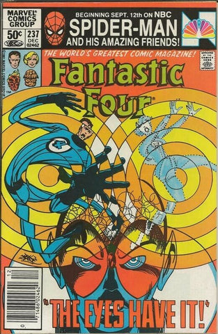 Fantastic Four #237 ORIGINAL Vintage 1981 Marvel Comics Spinnerette