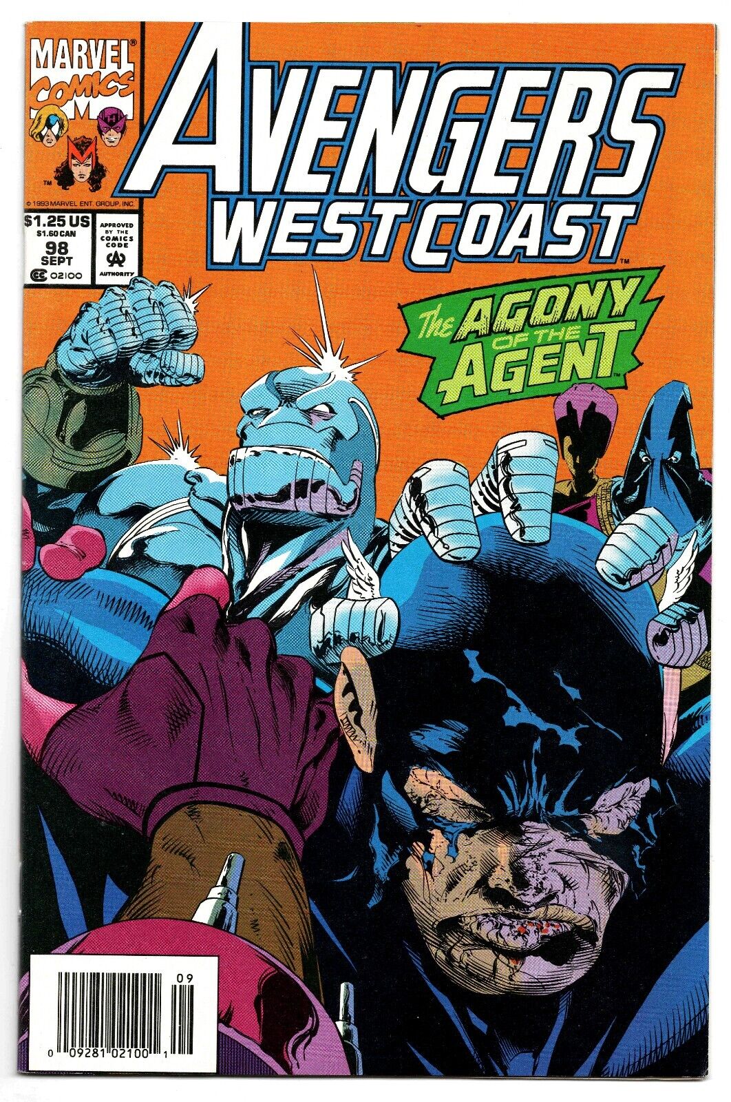 Avengers West Coast #98 VINTAGE 1993 Marvel Comics