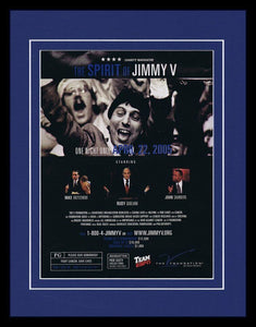 2005 Spirit of Jimmy V Valvano Framed 11x14 ORIGINAL Advertisement ESPN