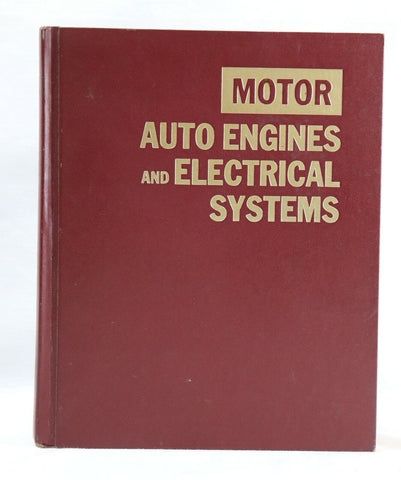 ORIGINAL Vintage 1975 Motor Auto Engines Electrical Systems Hardcover Book 4th