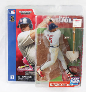 VINTAGE 2002 McFarlane Series 1 Albert Pujols Cardinals Action Figure