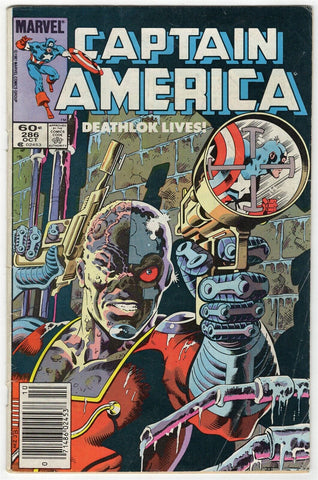 Captain America #286 ORIGINAL Vintage 1983 Marvel Comics Deathlok Burgertime