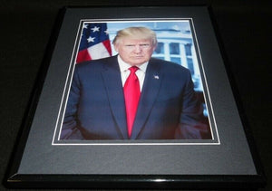 President Donald Trump Framed 11x14 Photo Display