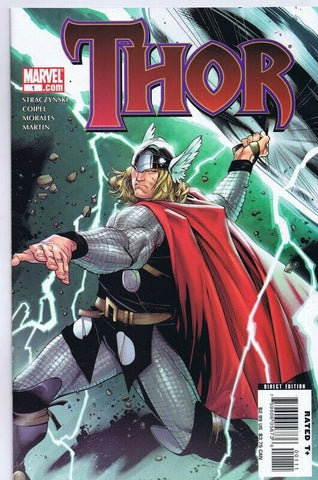 Thor #1 ORIGINAL Vintage 2007 Marvel Comics 