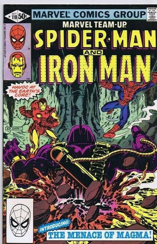 Marvel Team Up #110 ORIGINAL Vintage 1981 Spiderman Iron Man