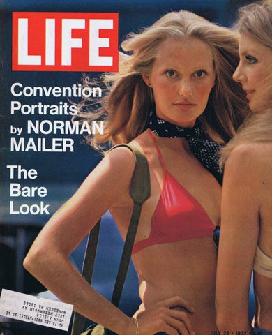 ORIGINAL Vintage Life Magazine July 28 1972 Bikini Cover