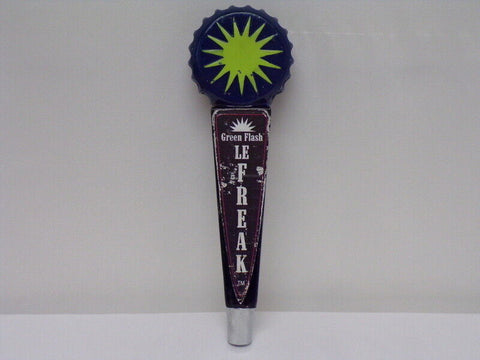 ORIGINAL Vintage Green Flash Le Freak Beer Tap Handle 